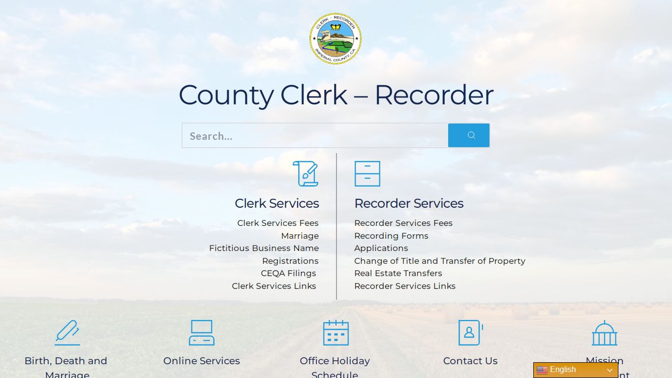 County Clerk-Recorder Department - Imperial County, California